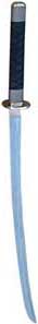 Braided Leather Night Warrior Katana
