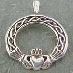 Celtic pendant - A sterling silver symbol of Love, given in friendship and marriage. Its origin is from medieval Ireland. 1