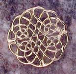 Gold-Filled Celtic Brooch