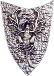 Wear this great dragon pin made of lead free pewter and show your love of dragon lore! 2