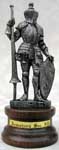 Pewter Miniature Cavalry Knight with Lance