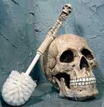 The Scour Skull Toilet Brush