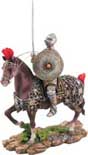 The artistry of Seville alive in armor... The Knight figure of Seville has been skillfully crafted of resin and hand detailed for the discerning collector! 9