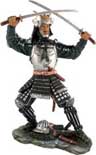 Japanese Warrior Samurai Figures - A Samurai's talents embodied mind and soul. The discipline of learning the art of forging, swordsmanship and honor culminates in the ancient term 