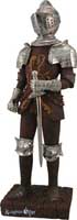 Large Medieval Knight Resin Figurine