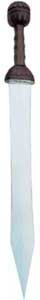 Carved Handle Roman Gladius Sword