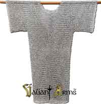 Chainmail Hauberk Butted Steel Rings