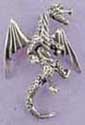Our sterling silver dragon pendant is a perfect companion to any dragon lover. The dragon pendant is 1-3/8 