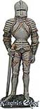 Pewter Gothic Knight with Sword
