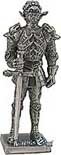 Pewter Italian Medieval Knight with Sword