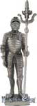Pewter Italian Knight with Halberd