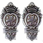 Pewter Heraldic Scottish Lion Sword Hangers