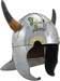 The horned viking helmet is the one most widely depicted in Viking folklore. The fearsome animal nature of the mighty Viking warrior was depicted by the wearing of horns attached to his helmet and just the silhouette of this helmet against a darkening sky would strike terror in the heart of an enemy.
