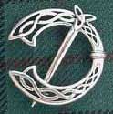 All that is Scottish and so much more! A beautiful Scottish brooch intricately detailed with Celtic knotwork in Sterling Silver. 1-1/4