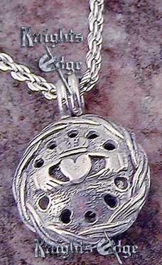 Click here to view larger image Claddagh Perfume Locket