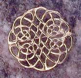 Gold-Filled Celtic Brooch