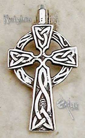 The Celtic cross pendant is the ageless symbol of the Christian Faith beautifully executed in its early medieval form. 1-1/4