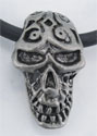 Celtic Headhunter Skull Pendant