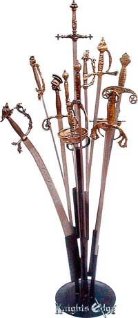 Italian Decorator Sword Display Stand