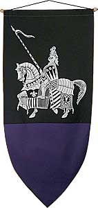 Gallant Knight in Armour Banner