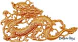 Brass Decorative Good Luck Dragons