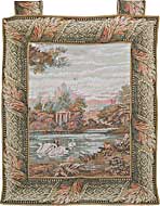 Garden of Tranquility Medieval Tapestry