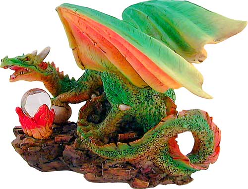 Skullfire Dragon Figurine