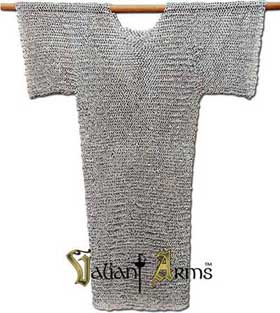 Chain Mail Shirt (Hauberk) - Riveted Aluminum