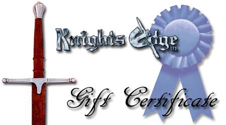 Knighs Edge Gift Certificate - Enter Your Own Price: